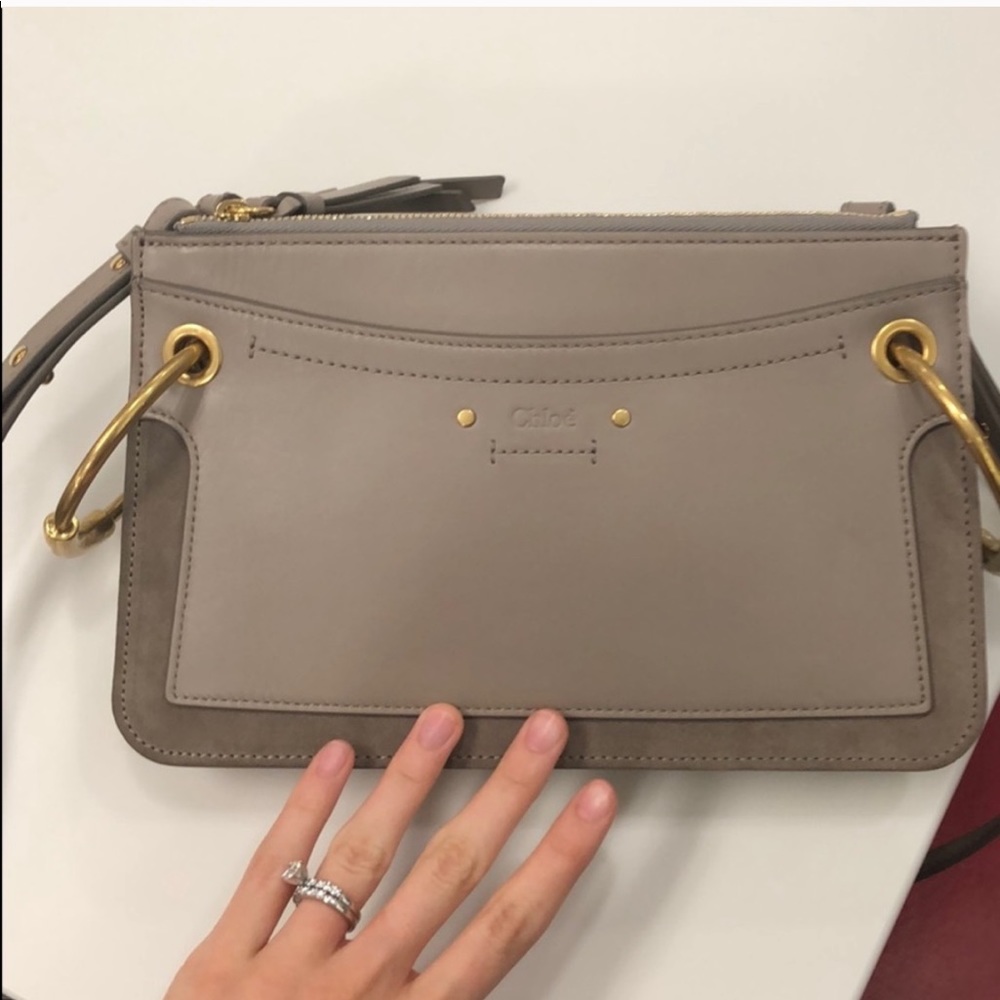 Chloe small Roy leather shoulder bag